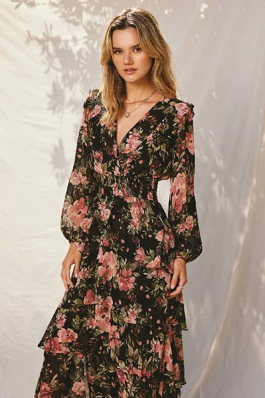 Finer Things Ruffle Tiered Dress Tunics Modern contemporary