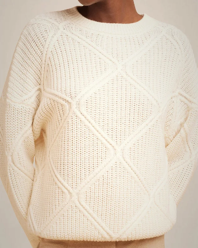 Long Sleeve Crew Sweater Oversized Loose Flowy