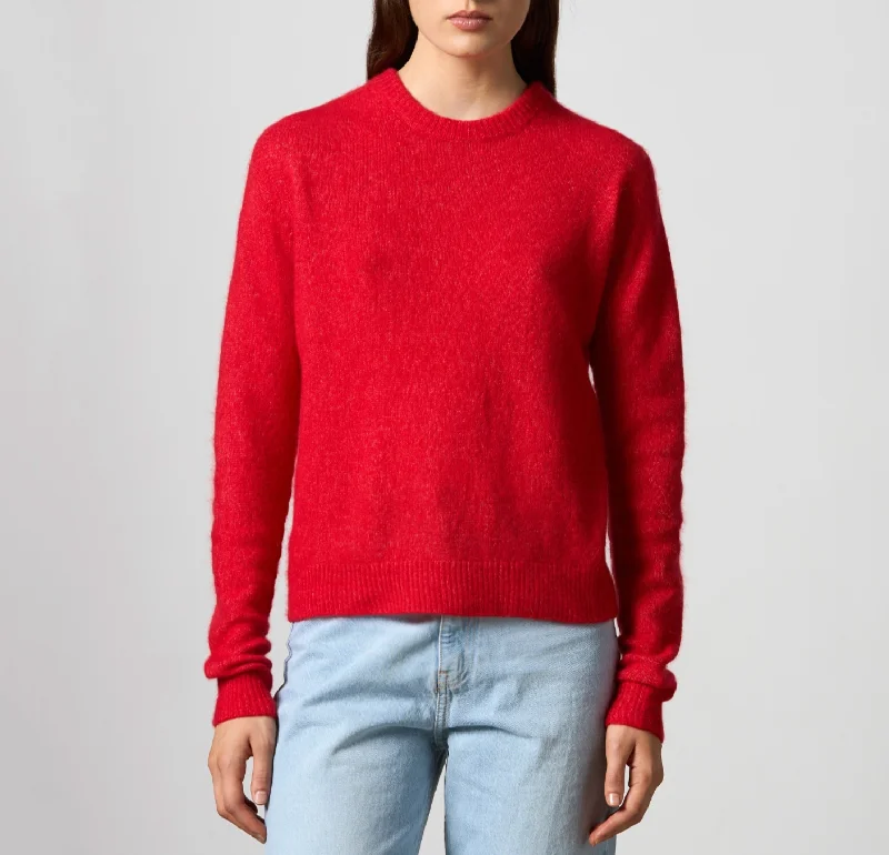 Girocollo Cashmere and Silk Sweater Elegant Classic Vintage