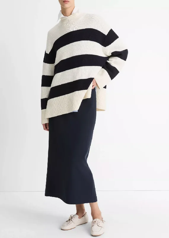 Oversized Striped Sweater Plaid Sweater Polka Dot Checkered