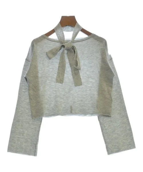 emmi atelier Sweaters Beaded Sweater Sequined Faux Fur