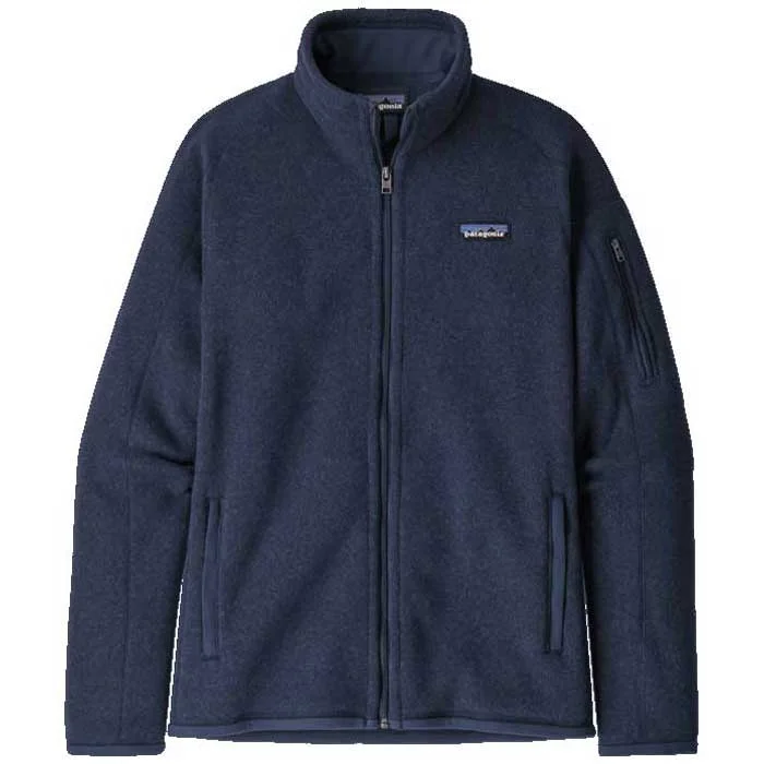 Patagonia Women's New Navy Better Sweater Jacket 2.0 Lace Blend Ribbed Blend Corduroy Blend