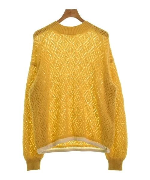 ETHOS Sweaters Denim Fabric Leather Fabric Suede Fabric