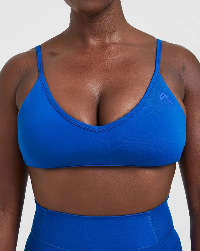 Timeless Strappy Bralette | Cobalt