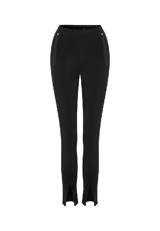 Audrey 2.0 Stretch Jersey Cropped Tapered Pant Legging