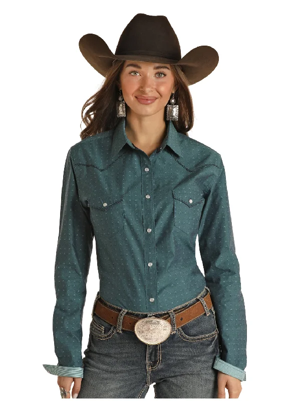 Women's Rough Stock Snap Front Shirt #RWN2S02191