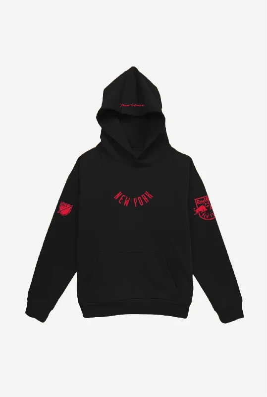 New York Red Bulls Heavyweight Hoodie - Black