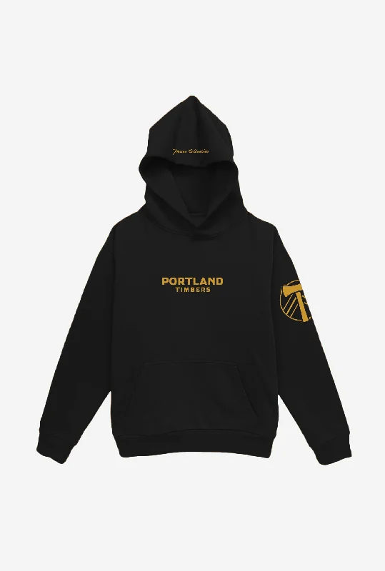 Portland Timbers Heavyweight Hoodie - Black