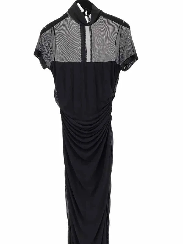 Amanda Uprichard Size L Black Dress