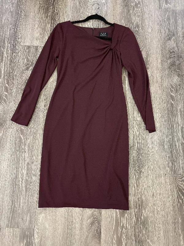 David Meister Rouche Neck Dress - Size 4