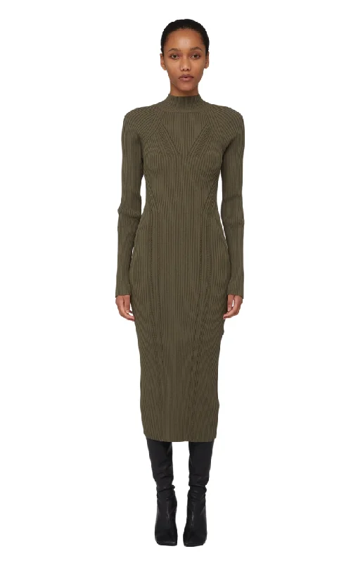 Halle Dress - Sage