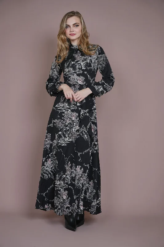 McQueem Printed Dress