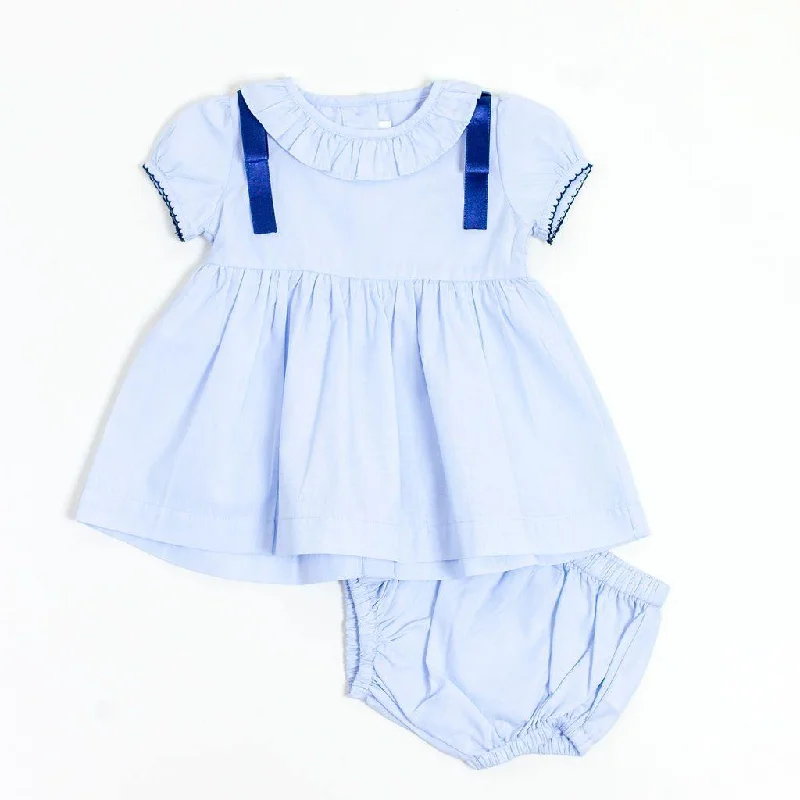 Navy Bow Dress
