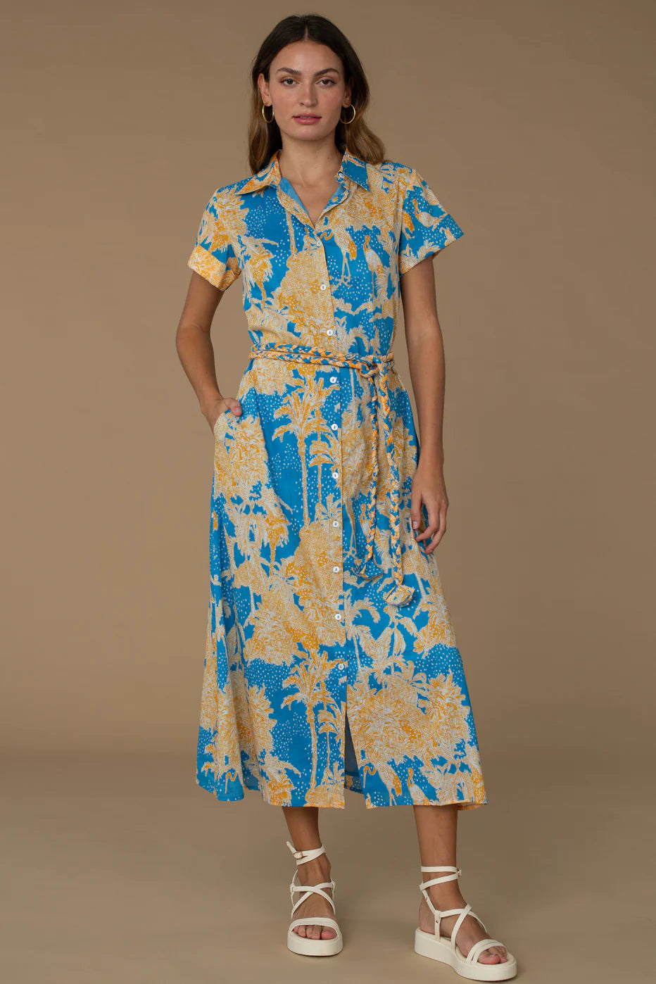 Larkin Dress (Tropical Toile)