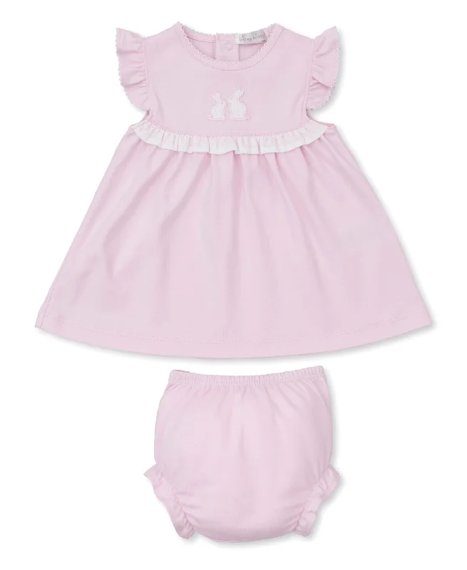 Pique Bunny Bash Pink Dress Set