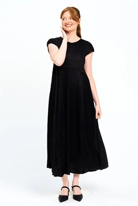 Red Coral Plisse Dress #CDYZ206