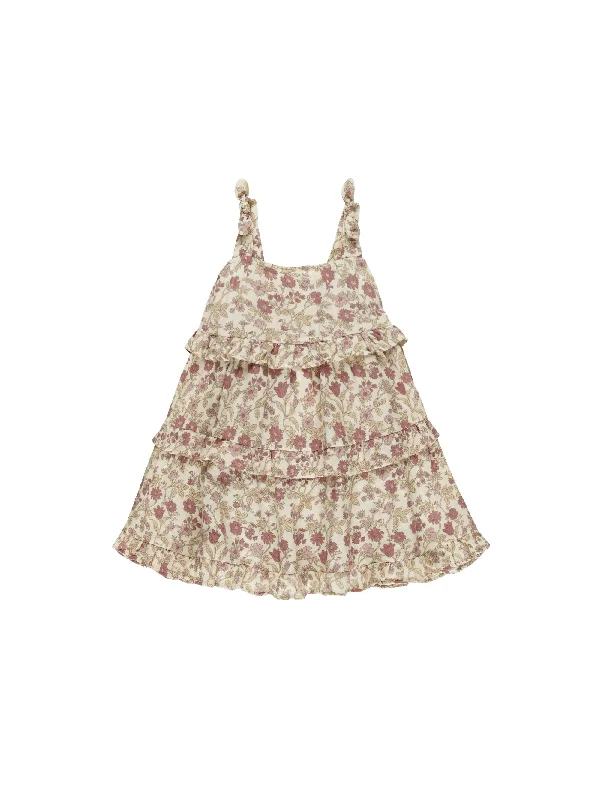 Rylee + Cru Ruffle Swing Dress - Bloom