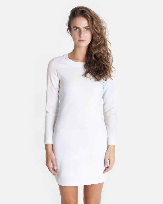 Scoop Hem Dress - Multi Noise