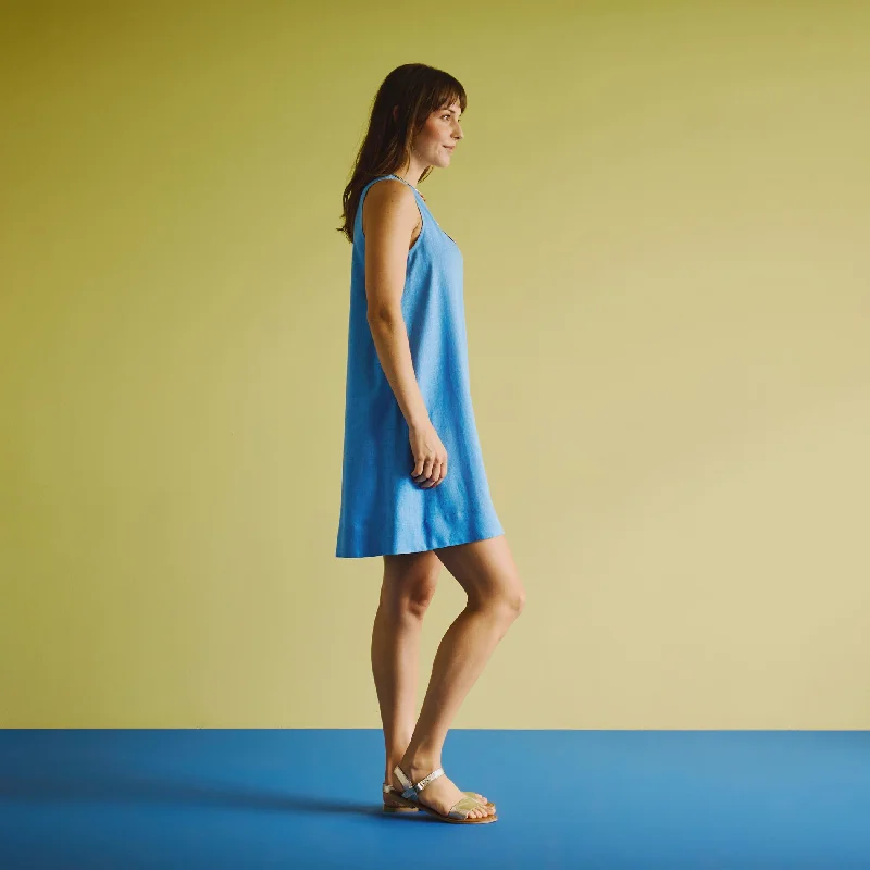 Sicily Dress - Blue