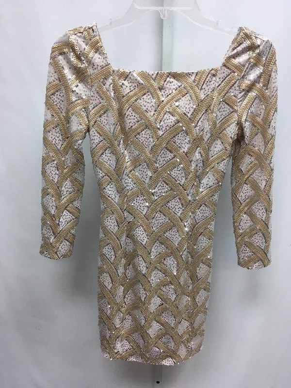 Size XS Marciano Taupe Junior Dress