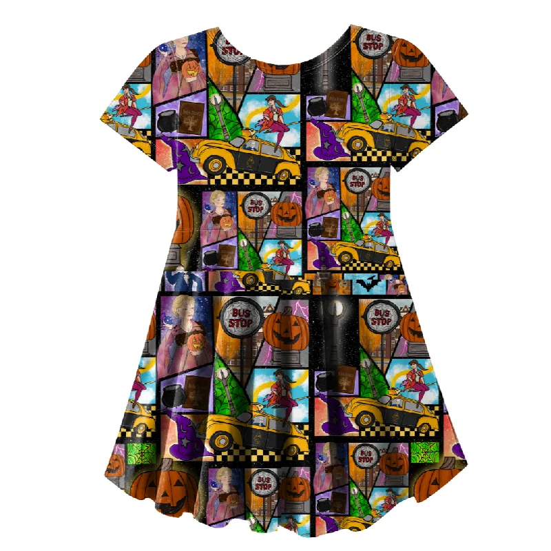 Spooky Town Skater Dress