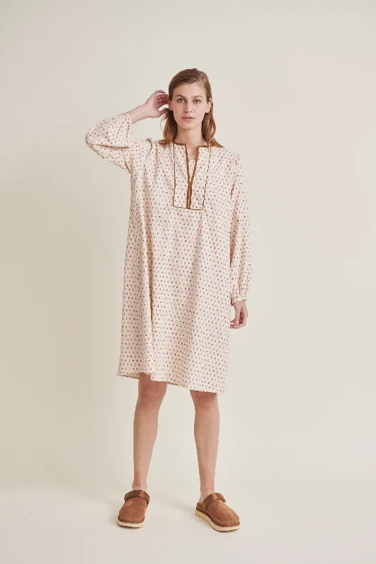 Spina Dress - birch/alaskan blue/lotus/orange/tapenad/summer