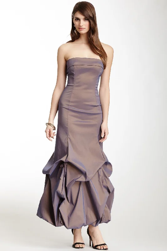 Tafetta Glamour Balloon Dress - Copper