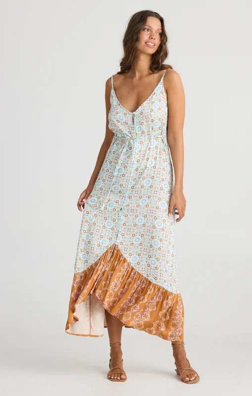 Talisman - Oasis Dress - Medina Blue - TA24303-6