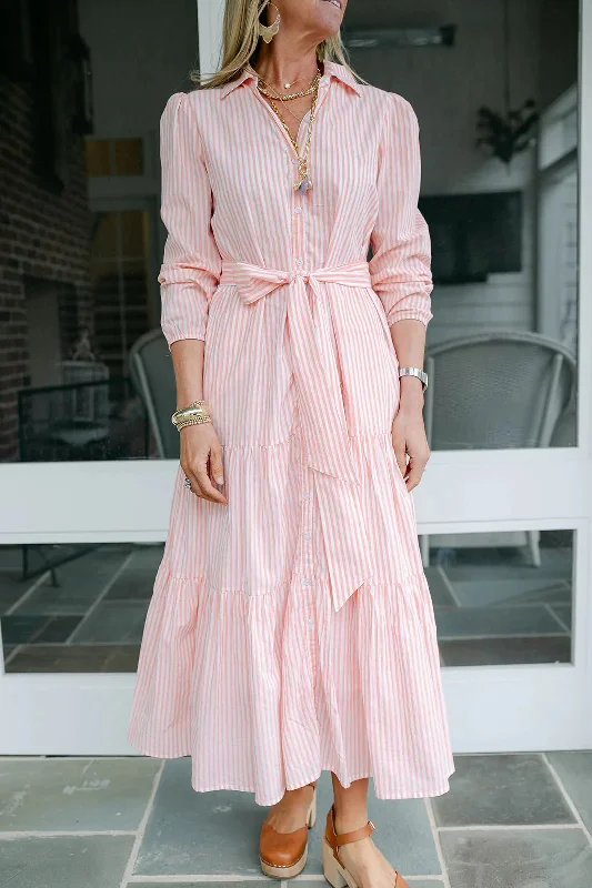 Tanner Dress Orange Crush