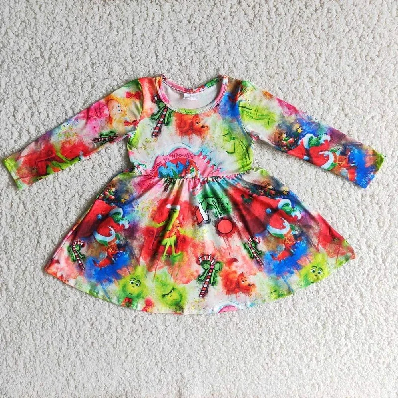 Tie Dye Mean One Dress