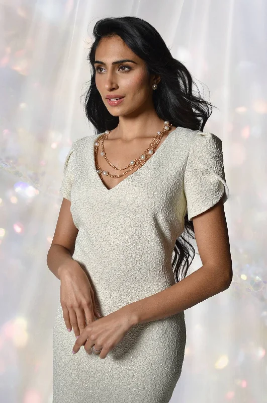 Tulip Sleeves Dress