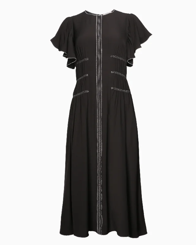 Ulla Johnson Anais Dress in Noir